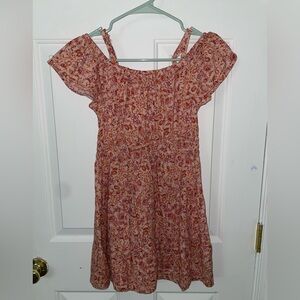Old Navy Pink Floral Casual Dress
